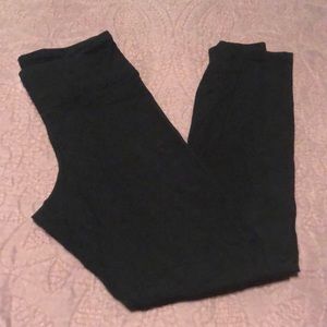 Express black leggings